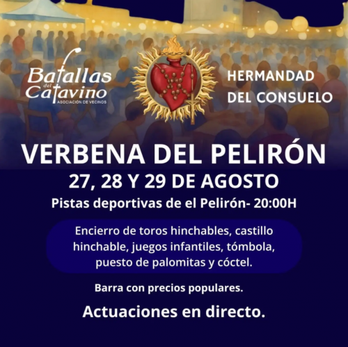 Verbena del Pelirón 2026