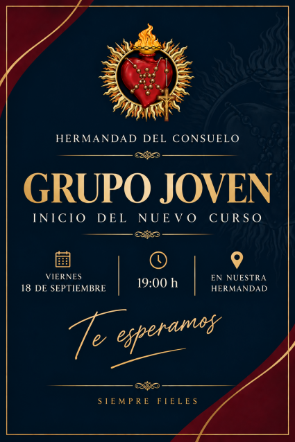 Nuevo curso – Grupo Joven